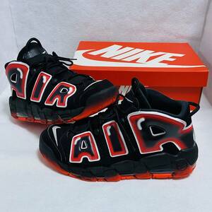 NIKE ナイキ エア モア アップテンポ AIR MORE UPTENPO 96 ブラック レッド 黒 赤 CJ6129-001 US11.5 29.5㎝