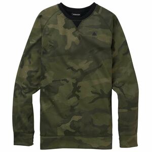 Burton Crown Bonded Crew XS Worn Camo 撥水