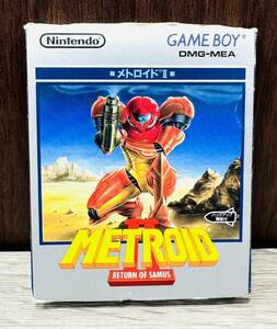 GB メトロイド２ METROID Ⅱ ゲームボーイ ソフト 希少品 レア 動作確認済み 箱 説明書付き カセット