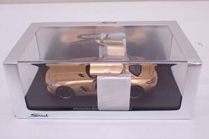 1円~ 未開封 Spark 1/43スケール ミニカー メルセデスベンツ S1023 Mercedes-Benz SLS AMG 2009 A05196T