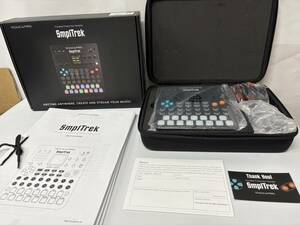 美品 SONICWARE TRK-010 Smpltrek キャリングケース付 SDカード付 ポータブル プロダクション 音響機材 ソニックウェア サンプラー