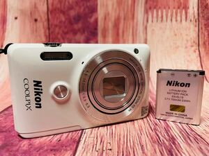 Nikon COOLPIX S6900 ホワイト コンパクトデジタルカメラ デジタル デジカメ 