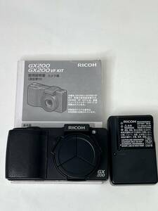 【M127】RICOH GX200 RICOH ZOOM LENS f=5.1-15.3mm 1:2.5-4.4 コンパクトデジタルカメラ 動作品 中古