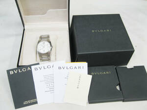 ★本物★BVLGARI ブルガリ エルゴン EG40S 自動巻き メンズ 時計★美品★