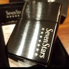 【新品】セブンスター SEVEN STARS ブラックチタニウム Zippo