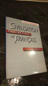 フランス語　Civilisation Progressive Du Francais 仏語　テキスト　洋書