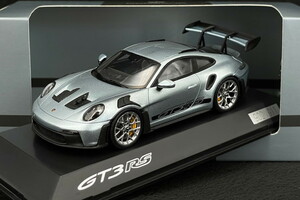 スパーク 1/43 ポルシェ 911 992 GT3 RS 2023 グレーブルー 911台限定 Spark 1:43 Porsche 911 GT3 RS 2023 grey-blue WAP0201530P007