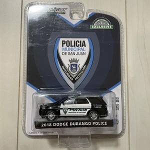 ★グリーンライト★ 2018 Dodge Durango Police Hot Pursuit Greenlight ダッジ デュランゴ アメ車 ホットパシュート ホットウィール