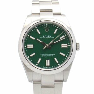 ロレックス オイスター パーペチュアル ランダム番 ブランドオフ ROLEX ステンレススチール 腕時計 SS 中古 メ