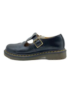 Dr.Martens◆メリージェーン/polley/UK5/BLK/レザー//