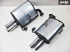 スバル純正 STI BP5 レガシィ EJ20 ターボ マフラー リアピース 4本出し 左右セット SUBARU 棚2H10