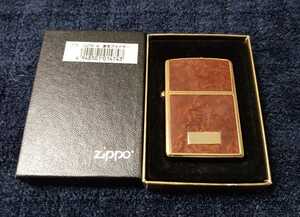 Zippo/ジッポー　ブライヤー　2004年製　ゴールドカラー