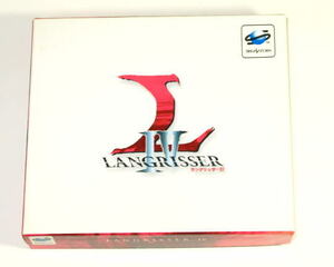ラングリッサー 4　 LANGRISSER IV　 限定版 　( メサイヤ / T-2505G )　 セガサターン専用ソフト　　　中古
