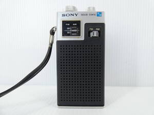 ★☆SONY FM/AMトランジスタラジオ TFM-4500 日本製 動作品 オマケ新品電池付き☆★