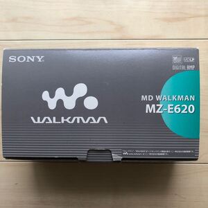 SONY MD WALKMAN MZ-E620ソニー MDウォークマン ポータブルミニディスクレコーダー 付属品完備(未使用)