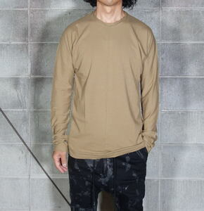 ripvanwinkle リップヴァンウインクル 20AW (RB-201) Dolman L/S 切り替え ロンT カットソー 新品 キャメル CAMEL 4 定価16500円