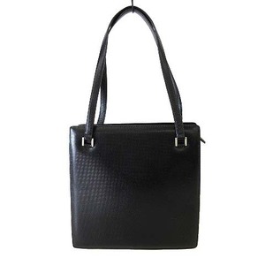 ボッテガヴェネタ BOTTEGA VENETA ヴィンテージ バッグ ショルダーバッグ 型押し レザー 黒 ブラック かばん 鞄 カバン レディース