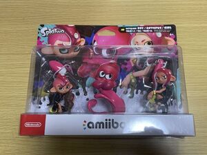 【未開封品】amiibo スプラトゥーン トリプルセット タコボーイ タコ タコガール