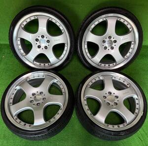 CARLSSON 2/5 カールソン 20インチ 9.5J ET37／8.5J ET35 PCD 5x112　4本セット　RONAL製 Made in Germany 希少サイズ 当時物