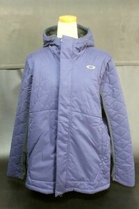 OAKLEY オークリー メンズ 2wayスリーブ 中綿ジャケット パデッドベスト 裏ボア FOA402870/UNEVEN PUFF JACKET 3.0 ネイビー サイズXXL