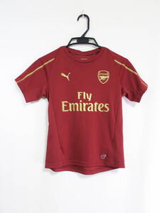 アーセナル トレーニングシャツ ユニフォーム ジュニア 140-150cm プーマ PUMA ARSENAL サッカー 子供 キッズ