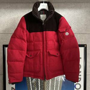 【即決/即納】MONCLER BRIAC ブリアック モンクレール ダウンジャケット 肩ワッペン メンズ 布生地 チェックナウタグ サイズ3 国内正規品