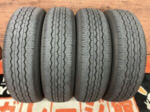 ◆4本セット! 1000円スタート完全売切!【23年製】ブリヂストン エコピアRD613 195/80R15 107/105 LT 195/80-15 ハイエース レジアス NV350