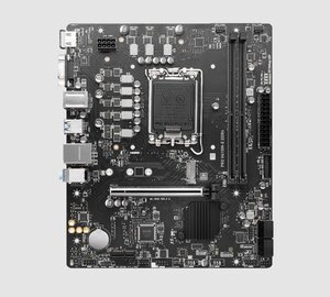 未使用 MSI PRO H610M-E DDR4 マザーボード Intel H610 LGA 1700 Micro ATX メモリ最大64G対応 保証あり　