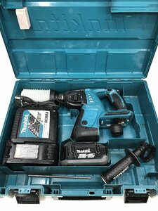 【中古品】makita(マキタ) 26㎜36v充電式ハンマドリル HR262DRD　ITDUZ4Q43ST1