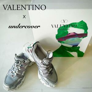 Valentino Garavani × UNDERCOVER ヴァレンティノ ×アンダーカバー Climbers クライマーズ スニーカー size40 19AW シルバー レア