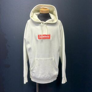 Supreme Box Logo Hooded Sweatshirt Pale Lime size L 17AW シュプリーム ボックスロゴ フーディー パーカー スウェットスエット ライム