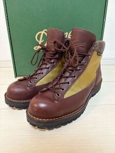 ★【VE-350】Danner ダナー ダナーライト LIGHT GORE-TEX ゴアテックス ブラウン 茶 ブーツ 43 試着程度 美品★ DANNER メンズ