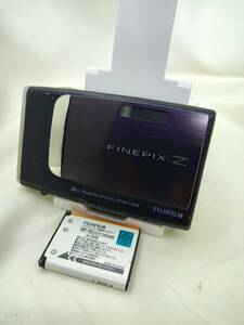 富士フイルム Finepix Z10fd 7.2MP デジタルカメラ 光学3倍 ミッドナイトブラック 中古　231130-08