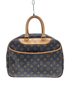 LOUIS VUITTON◆ハンドバッグ/PVC/M47270/鞄/ドーヴィル/ブラウン/茶/VI0919/モノグラム