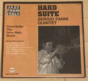 LP Sergio Fanni Quintet / Hard Suite 欧州ジャズ・ファンク