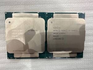 INTEL Xeon E5-2680v3 SR1XP 2.5GHz CPU v3 2個セット　同ロッド