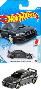 新品未使用　ホットウィール(Hot Wheels) ベーシックカー スバル インプレッサ 22B STI HCM58 グレー