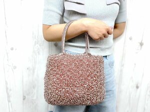 未使用展示品 ANTEPRIMA アンテプリマ ハンドバッグ バッグ ワイヤー ピンク 75680