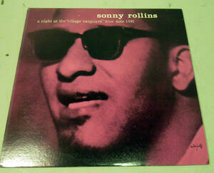 LPレコード Sonny Rollins a night at the"village vanguard" blue note 1581　 ソニー・ロリンズ　