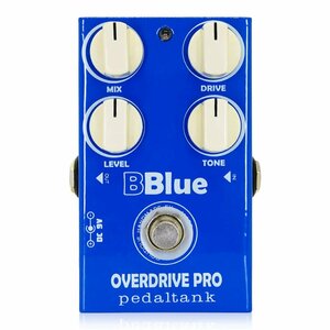 最落無し! Pedal Tank　BBlue Overdrive Pro　/ a47061　ヴィンテージオーバードライブトーンを基調としたエフェクター！　1円