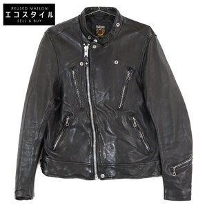 国内正規/ SCHOTT ショット 3171060 シープレザー ダブルブレスト ライダース ジャケット M ブラック メンズ