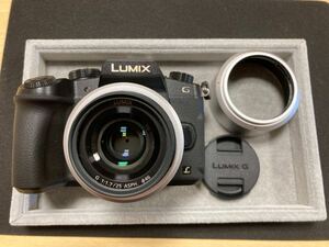 Panasonic パナソニック LUMIX DMC-G8 ボディ　レンズ　LUMIX G 1.7/25 ASPH 46 美品　バッテリー　付属品　風防　H-H025