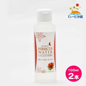 【送料込 レターパックプラス】ハイビスカス化粧水 100ml 2本セット