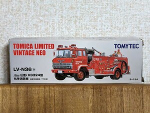 トミカリミテッドヴィンテージ ネオ 日野化学消防車 LV-N36 a