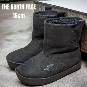 ■冬物40％OFF 最終価格■　THE NORTH FACE ノースフェイス ブーツ 16cm 防水 防寒　キッズブーツ　キッズシューズ　ボアブーツ　ブラック