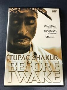 【セル版】DVD　TUPAC　SHAKUR　BEFORE　I　WAKE　2PAC　　※ドキュメンタリーです！