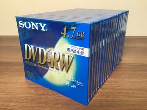 【未開封・未使用】日本製　ソニー：データ用DVD-RW 【SONY DMW47EL 20枚セット】