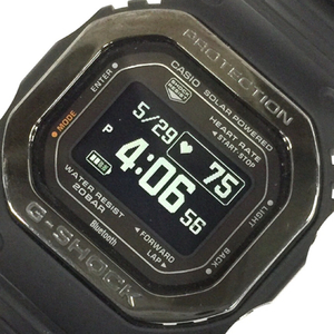 1円 カシオ G-SHOCK G-SQUAD 5600 SERIES 腕時計 スマートウォッチ 黒文字盤 メンズ DW-H5600MB-1JR 付属品あり