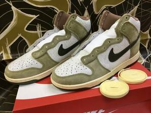 Nike DUNK HI RETRO RE-RAW US10 28cm ナイキ ダンク ハイ リ ロー DO6713 300 日本未発売？