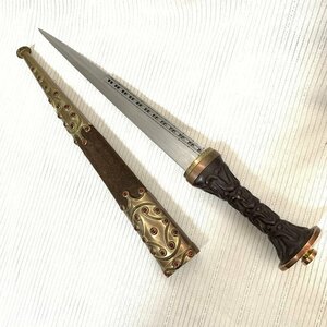 1円~ 珍品 HANWEI ハンウェイ スコティッシュ レジメンタル 1047-GT シースナイフ 装飾ナイフ 西洋 IW411BKY24HNW60